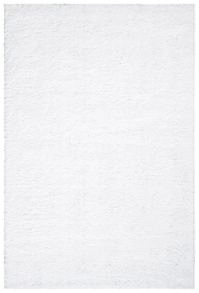 Dekorstudio Shaggy koberec CITY 500 biely Rozmer koberca: 120x170cm