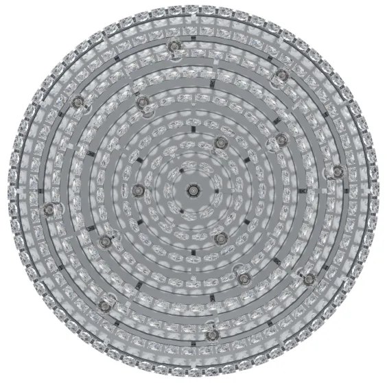 Eglo 39492 - Stropné svietidlo VALPARAISO 16xE14/40W/230V