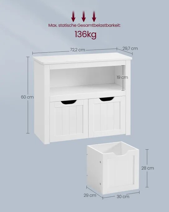 Detská polica LHS280WB01