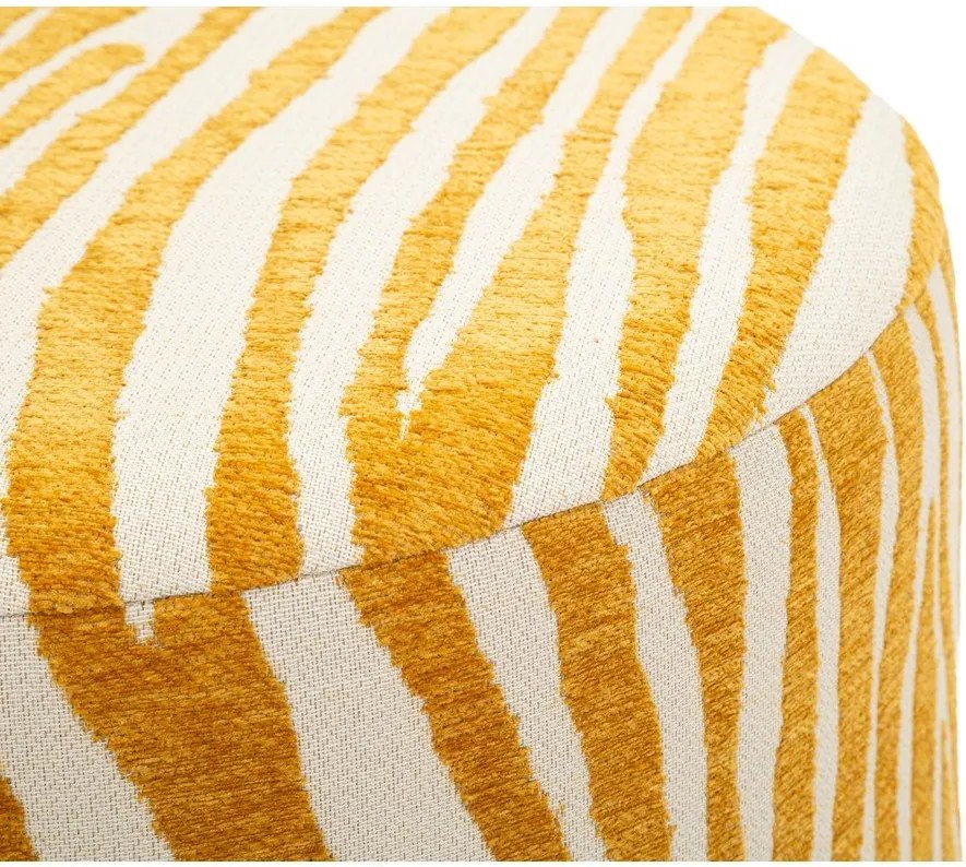 Taburet v horčicovej farbe Savana – Mauro Ferretti