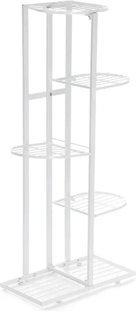 Stojan na kvety biely