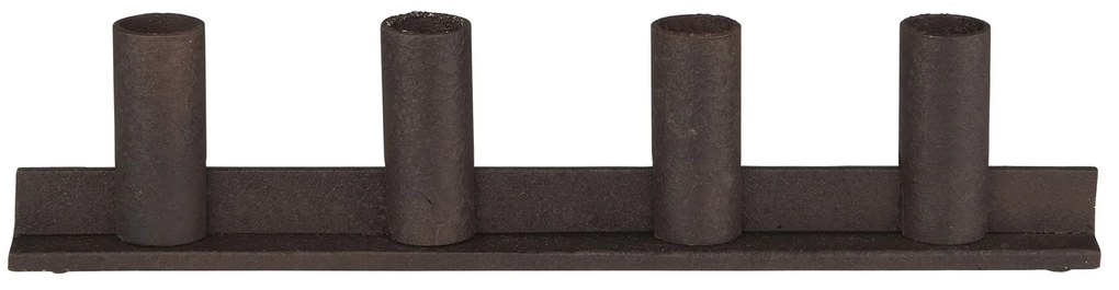Ib Laursen Nastaviteľný adventný svietnik Antique Brass/Black