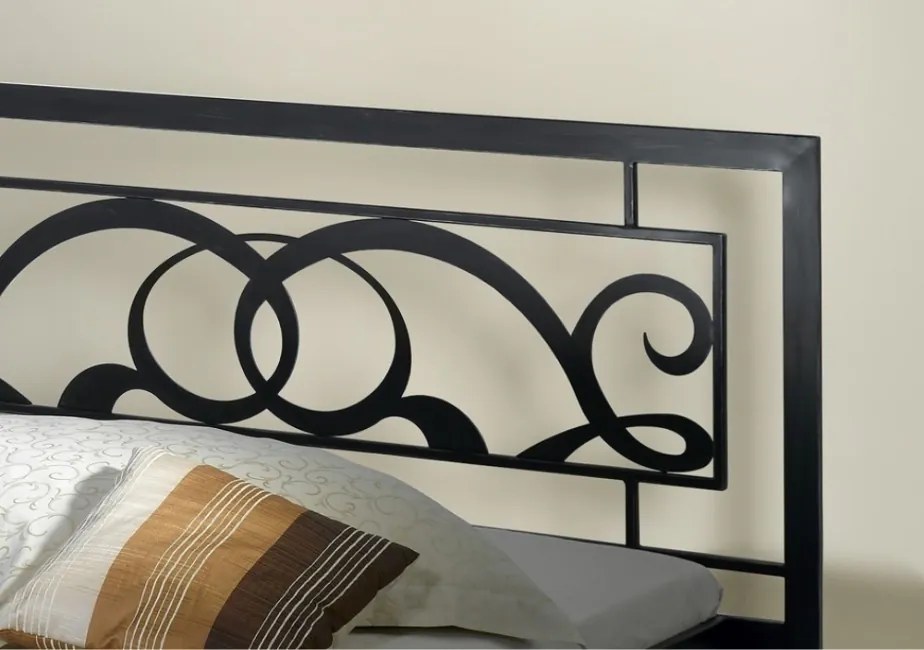 IRON-ART GRANADA kanape - dizajnová kovová posteľ 180 x 200 cm, kov