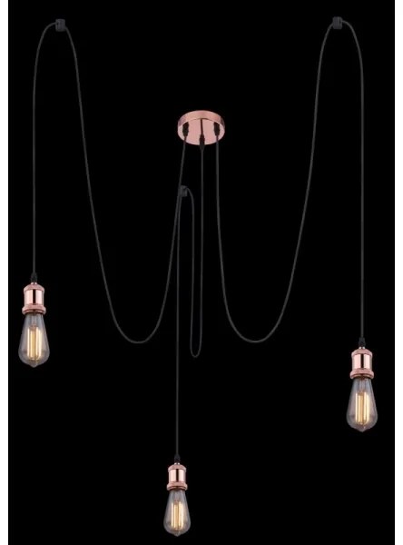 Globo A32-3 - Luster na lanku OLIVER 3xE27/40W/230V pavúk