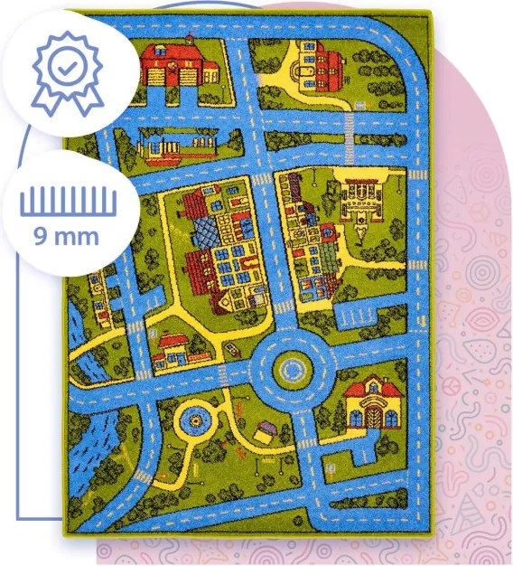 Koberec Weltom Weliro Mesto modrý