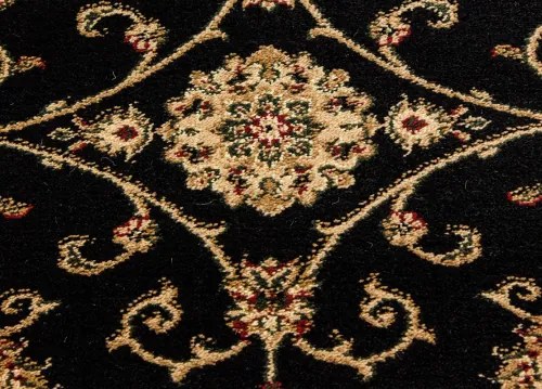 Koberce Breno Kusový koberec MARRAKESH 210 Black, čierna, viacfarebná,200 x 290 cm