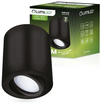 Bodové svietidlo Amat 84mm Black O K1