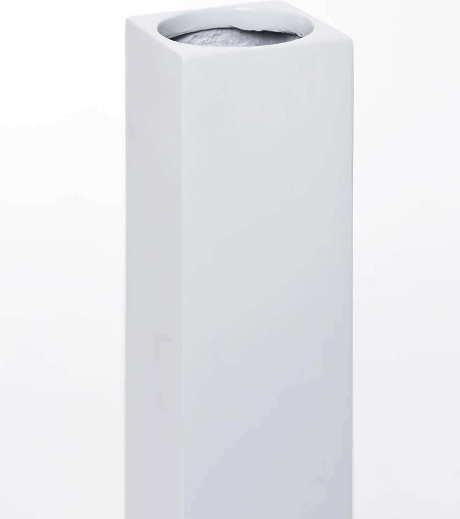 Váza OBELISK, sklolaminát, výška 120 cm, biela