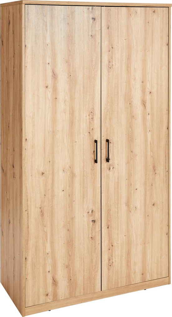 XXXLutz SKRIŇA S OTOČNÝMI DVERAMI, dub artisan, 106/194/54 cm Xora - Skrine - 000017004035
