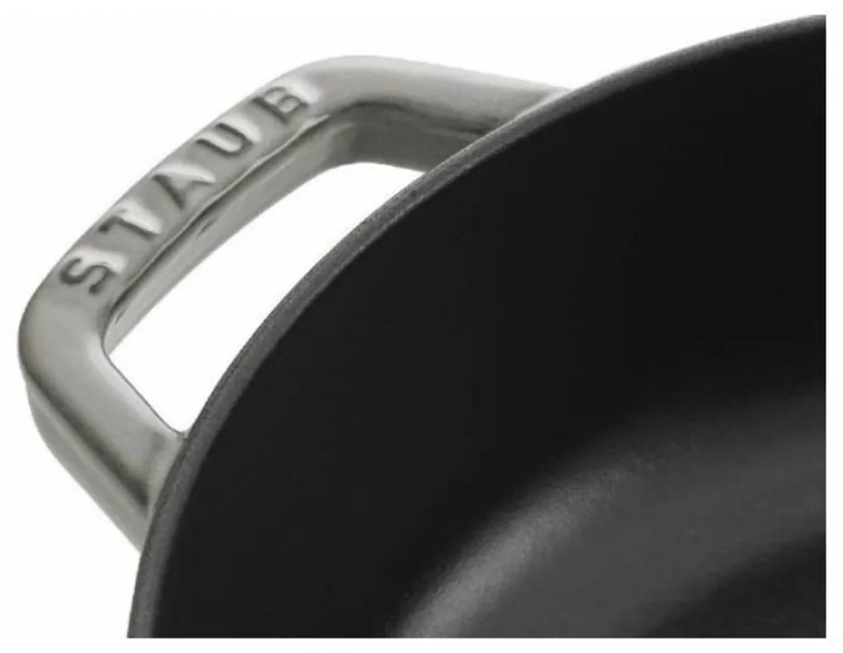 Staub Kastról STAUB so samopodlievacou pokrievkou 24 cm biela hľuzovka 2