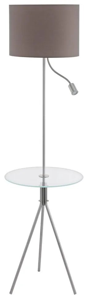 Eglo 97771 - Stojacia lampa POLICARA 1xE27/60W/230V+LED/3,5W