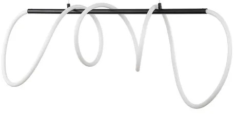 LED luster na lanku FLEXI LED/45W/230V 4000K čierny