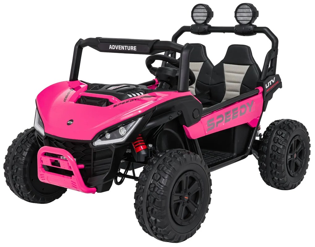 Detské elektrické autíčko Buggy SPEEDY 4x200W 24V ružové