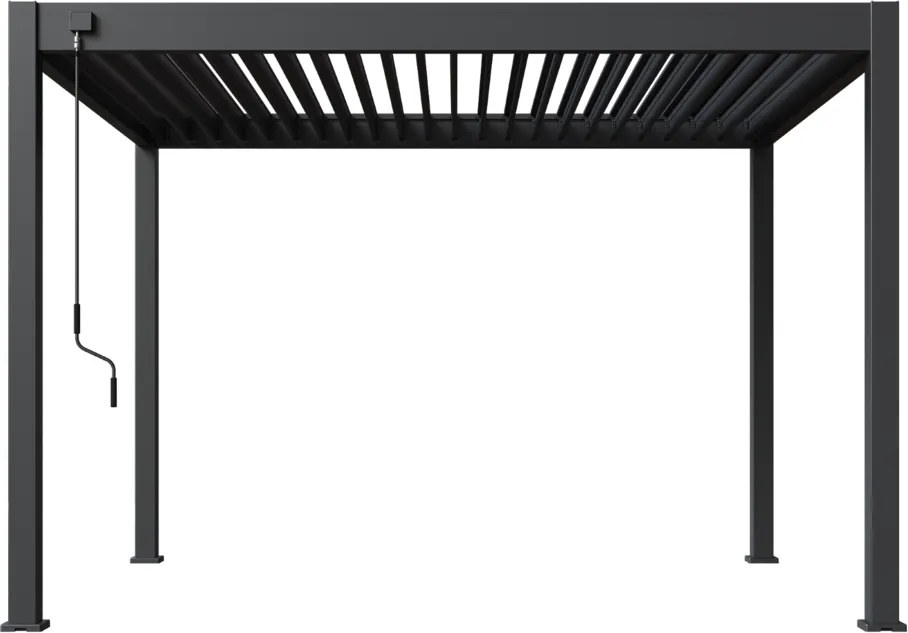 Bioklimatická pergola INTRO NEO 3,6X3m hliník+oceľ, voľne stojaca