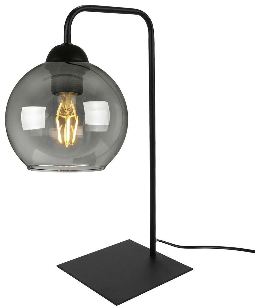 Stolová lampa HAGA, 1x sklenené tienidlo (výber z 3 farieb)