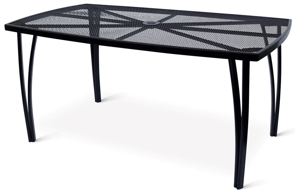 Záhradná kovová zostava Lana + 6x kovová stolička Lana steel