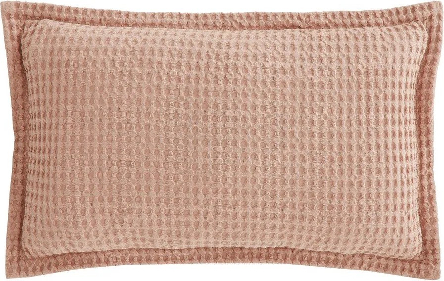 Bavlnený dekoračný vankúš 30x50 cm Jaipur Chunky Waffle – Pineapple Elephant