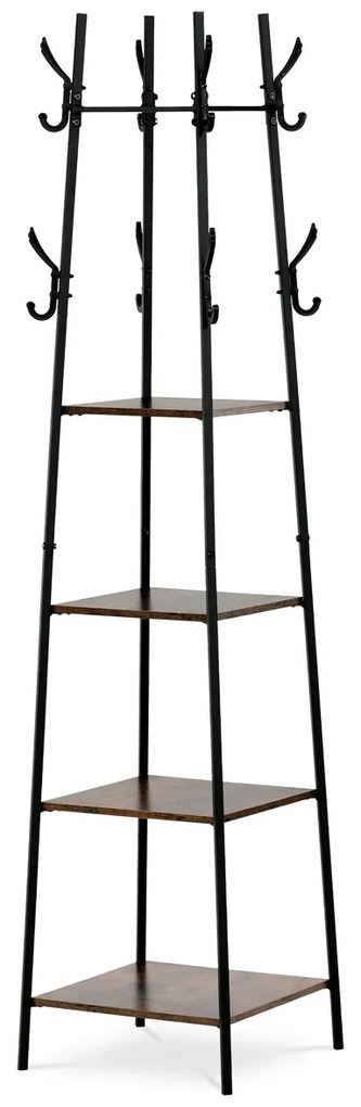 Vešiak so 4 policami Autronic GD-170 OLW