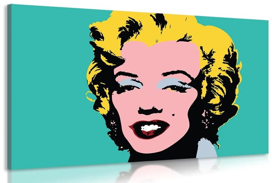 Obraz ikonická Marilyn Monroe v pop art dizajne Varianta: 120x80