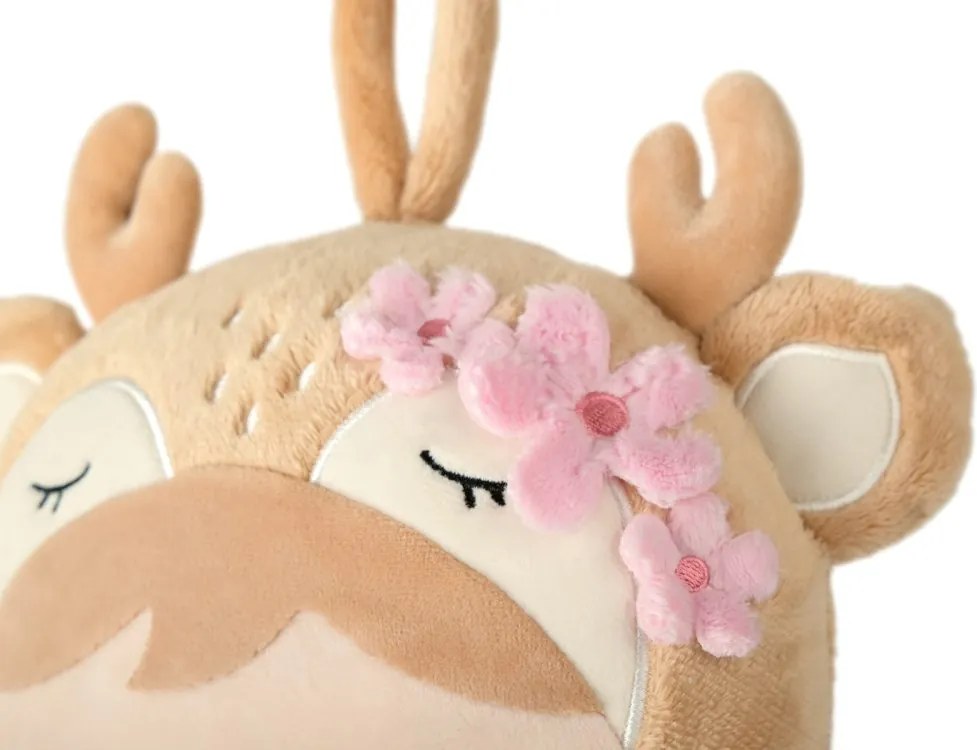 Bábika srnka s menom – plyšová hračka pre deti (70 cm)