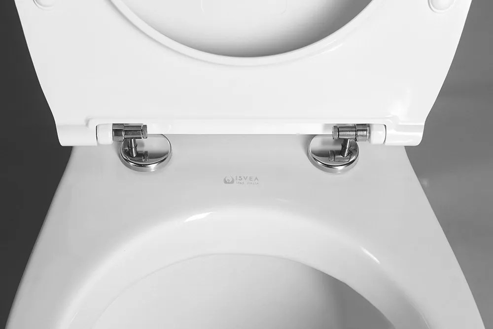 Isvea Isvea, KAIRO WC sedátko SLIM, Soft Close, Easy Take, biela, 40D10200I