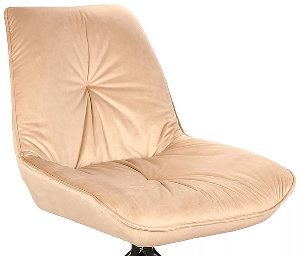 Otočná jídelní židle Boogie I Velvet Boogie béžová