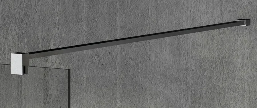 Gelco Gelco, VARIO CHROME jednodielna sprchová zástena na inštaláciu k stene, sklo nordic, 800 mm, GX1580-05