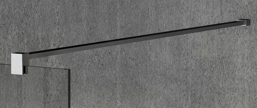 Gelco, VARIO CHROME jednodielna sprchová zástena na inštaláciu k stene, sklo nordic, 800 mm, GX1580-05