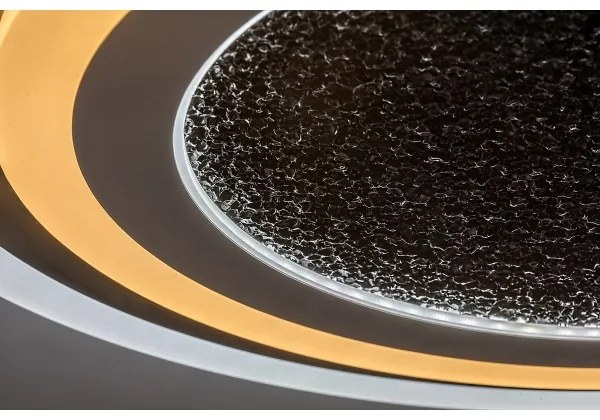 Rabalux 71316 - LED stmievateľné stropné svietidlo TANELI 56W/230V 3000/4000/6000K čierne + diaľkové ovládanie