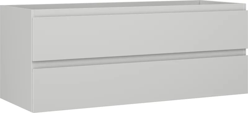Mexen Orio, kúpeľňová skrinka 120 cm, 2 zásuvky, sivá matná, 91A10-12047-2-BFF62