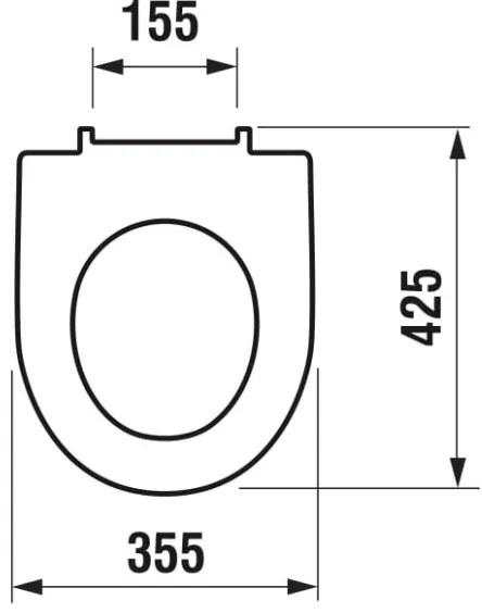 JIKA H8933843000631 - WC sedadlo LYRA, duroplast, biela