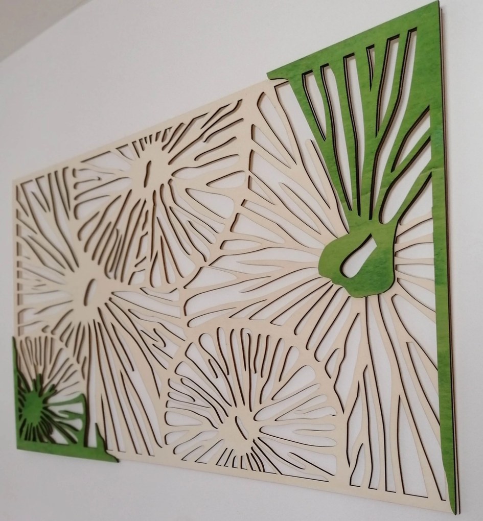 SENTOP | Moderný obraz na stenu I SENTOP PR0301 multi green