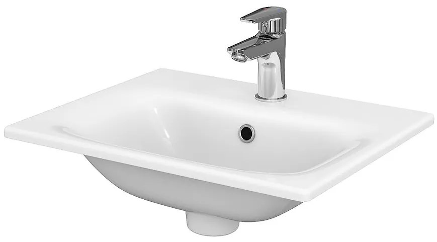 Cersanit Moduo - zapustené umývadlo 50x40cm, biela, K116-042