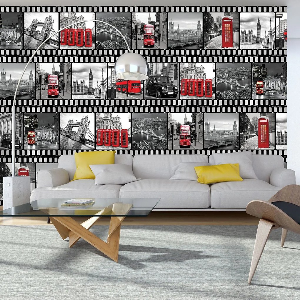 Fototapeta - Filmový pás - Londýn (152,5x104 cm)