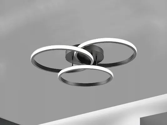 Stmievateľné stropné LED svietidlo LED/70W/230V 3000-6500K čierne + diaľkové ovládanie