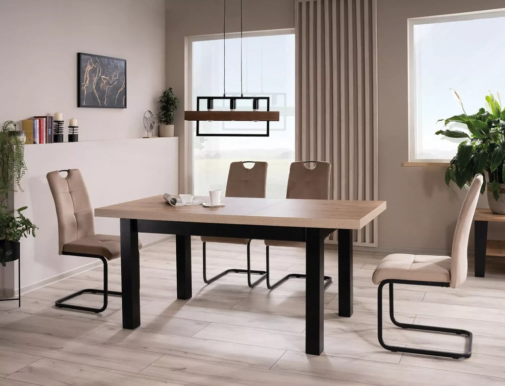 SI Stolička Axo Velvet béžová