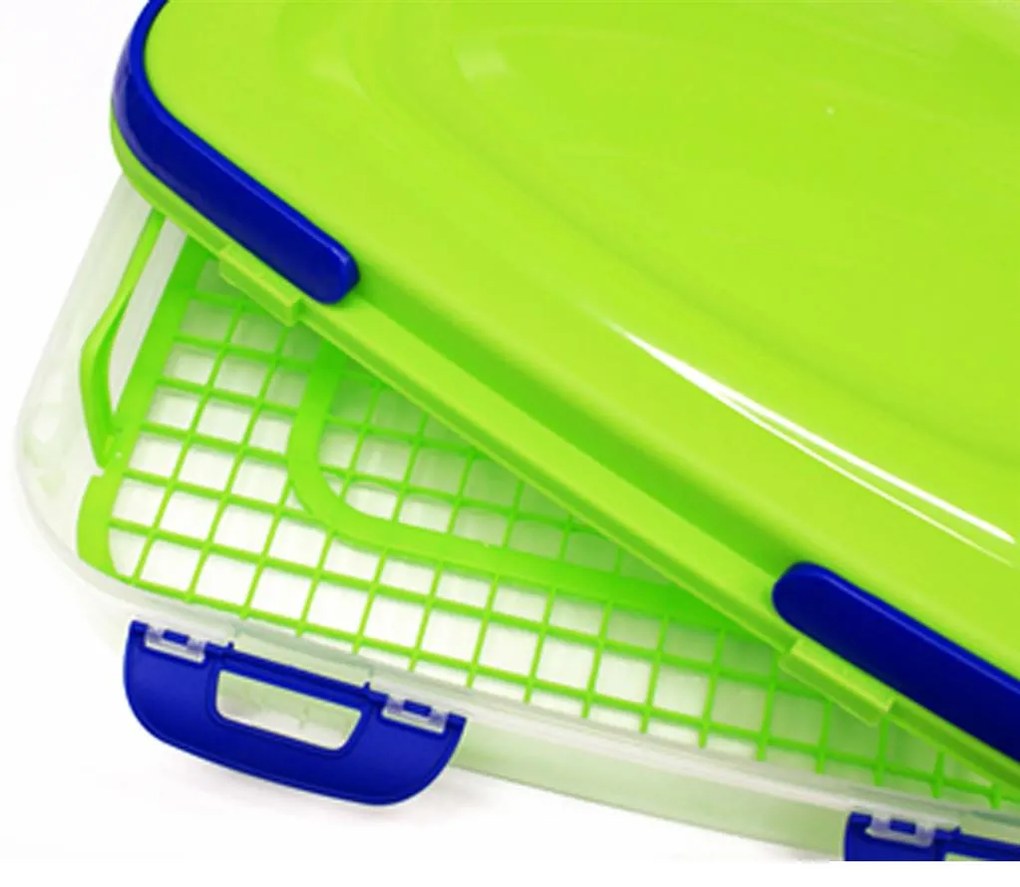 Orion Úložný box na koláče a zákusky, PIKNIK 2-poschodový, s uchami, mix farieb