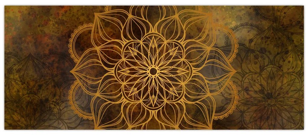 Obraz - Mandala radosti (120x50 cm)