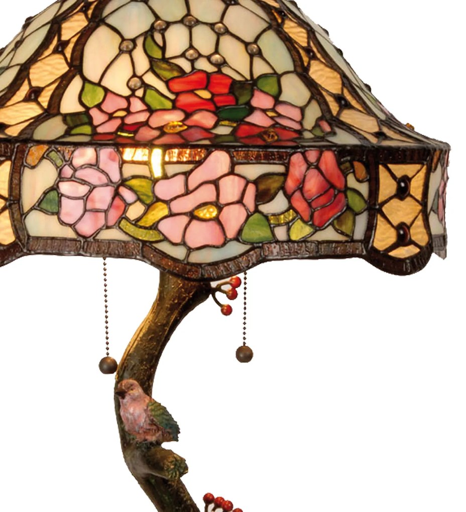 Dekoratívna tiffany lampa EDEN