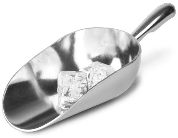 Bar@drinkstuff Hliníková lopatka na ľad 340ml / 12 oz