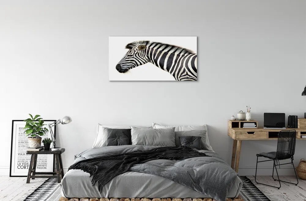 Obraz na plátne zebra 120x60 cm