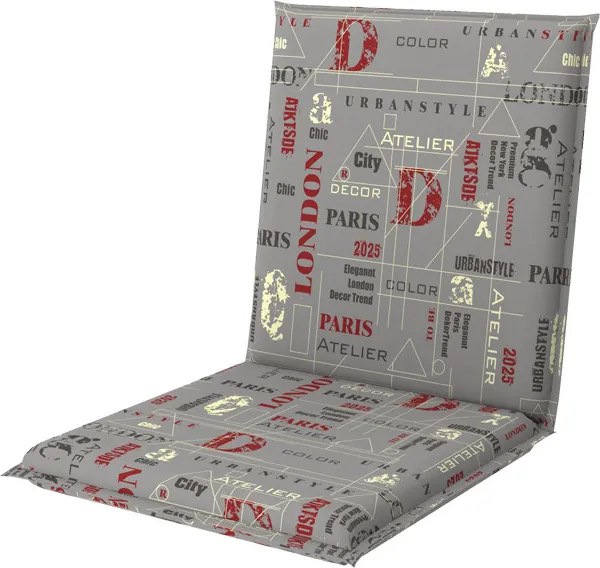 Doppler LIVING 1112 červená/šedá