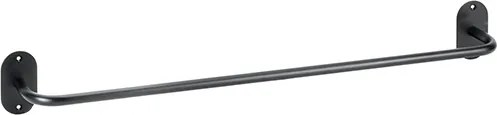 Bemeta Design EASY01: Držiak uterákov, 600 mm, čierna - 164104240