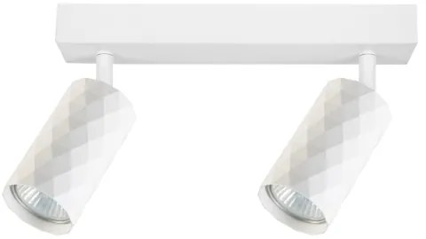 Brilagi - Bodové svietidlo SELE DIAMANT 2xGU10/30W/230V biela