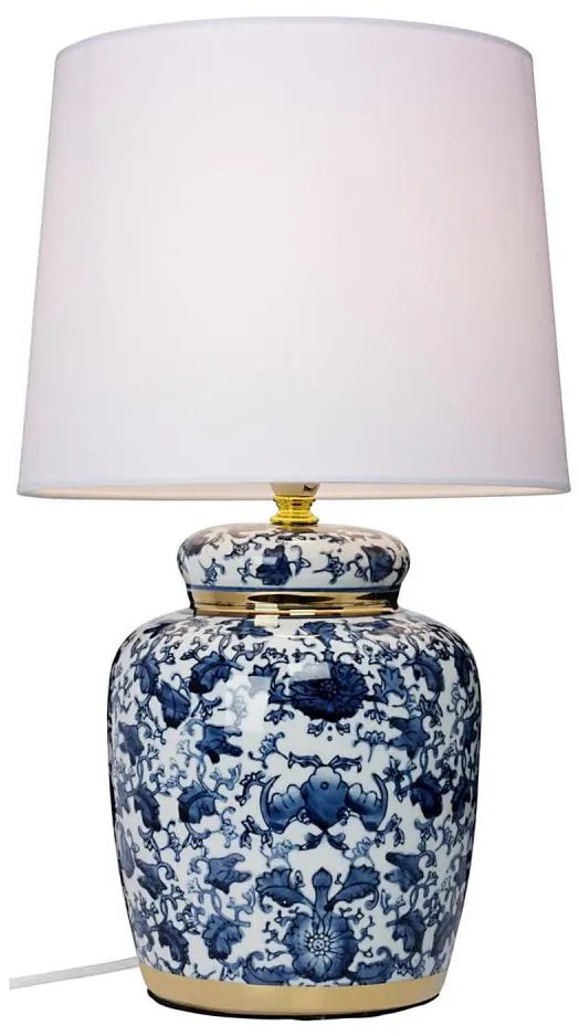 Cottex B2175BL - Stolná lampa KLASSISK 1xE14/40W/230V modrá