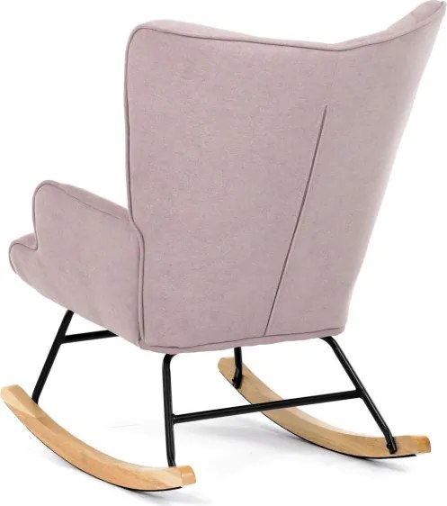Hojdacie kreslo ružové AK-371 PINK2