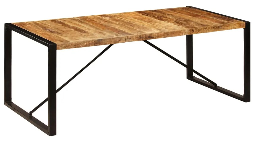 Jedálenský stôl z mangovníkového dreva 200x100x75 cm