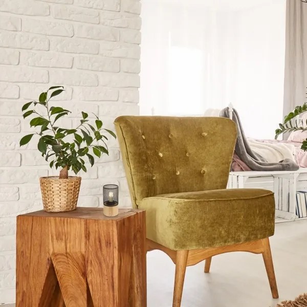 Rabalux 74040 - Stolná lampa CALLUM 1xE27/25W/230V buk