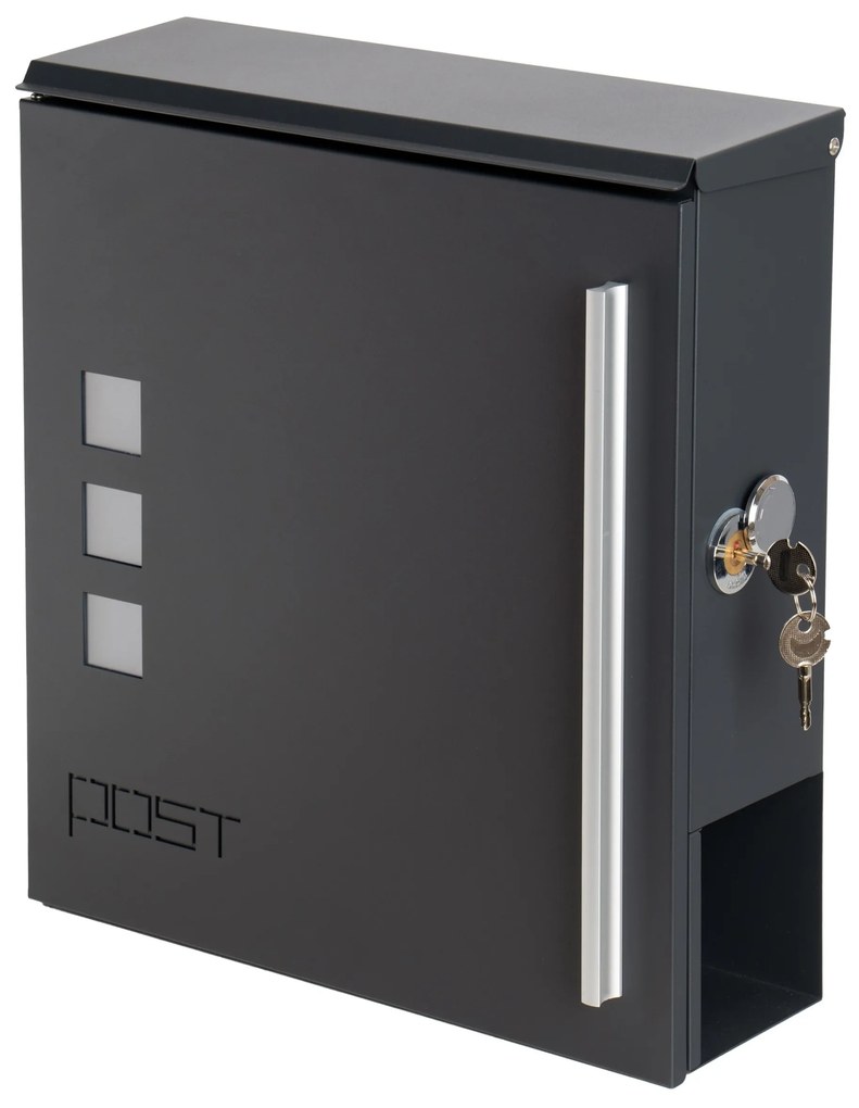 Poštová schránka MILUZ antracitová