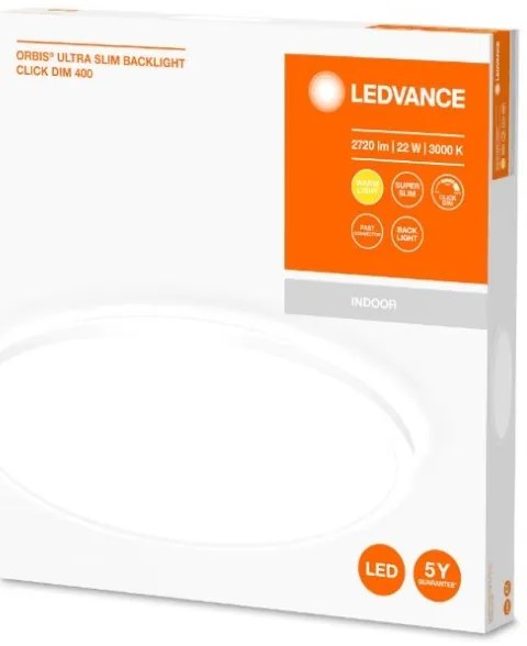 Ledvance - LED Stmievateľné stropné svietidlo ORBIS LED/22W/230V biela